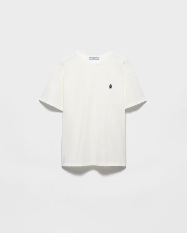 Gedrucktes Jersey-T-Shirt