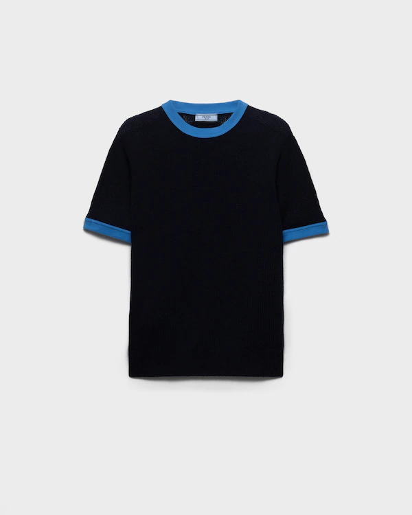 Cashmere-Pullover mit Rundhals-Ausschnitt