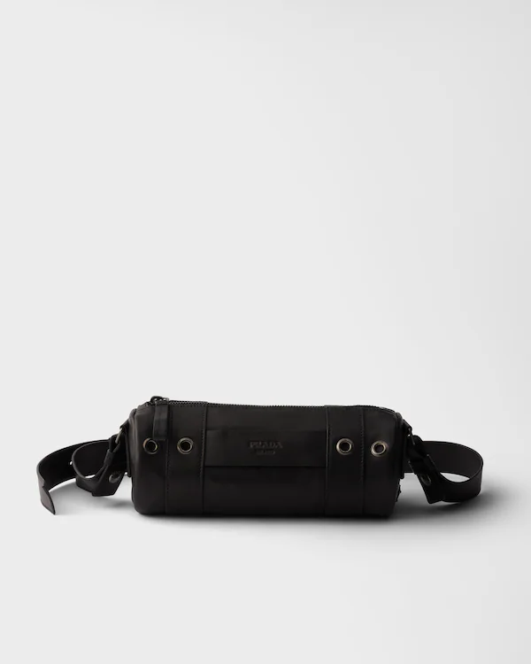Leder-Shoulderbag