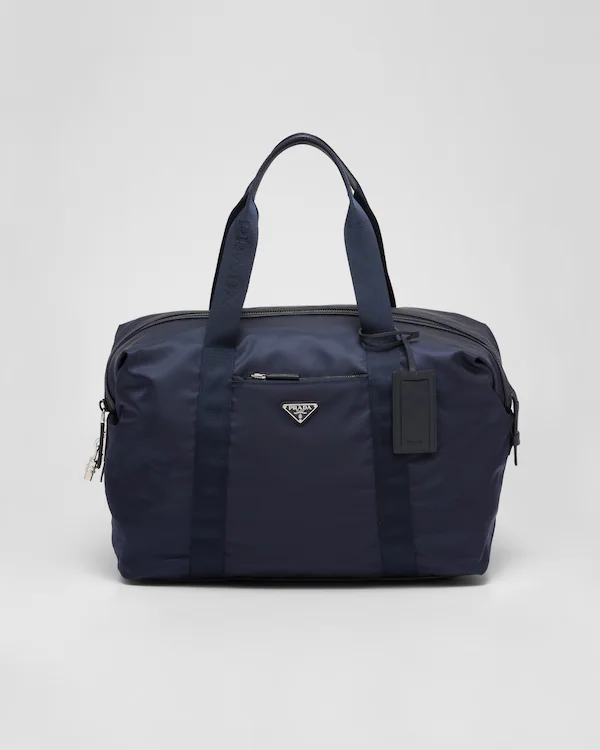 Re-Nylon- und Saffiano-Leder-Dufflebag